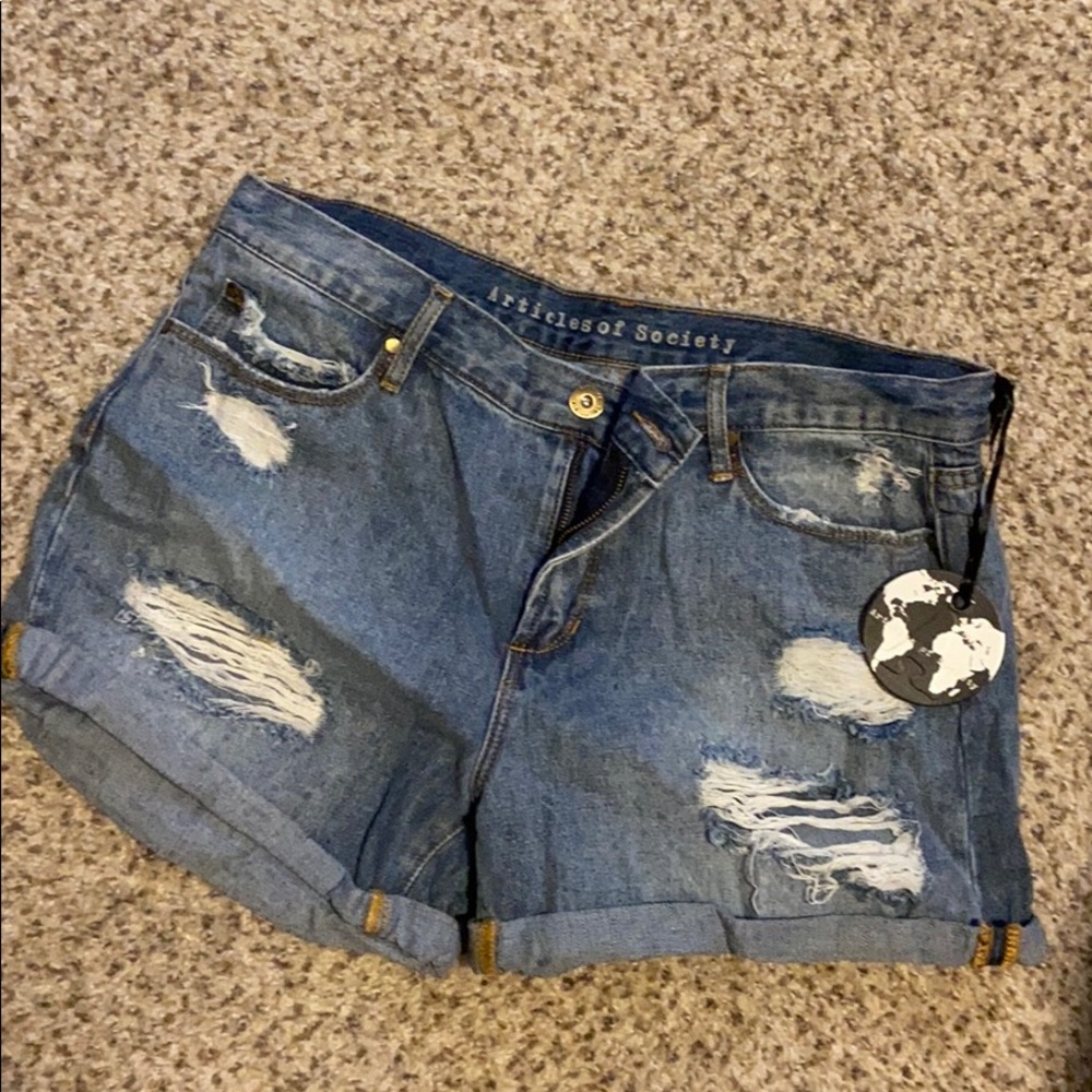 Articles of Society Denim Shorts